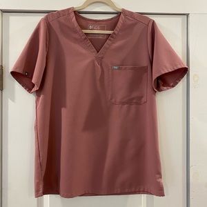 Figs Scrub Set in Mineral Mauve